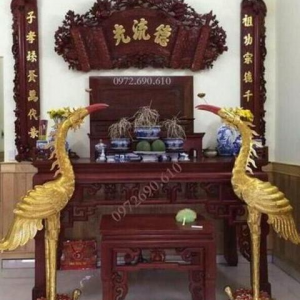 Nơi Bán Bộ Câu Đối Cuốn Thư Đẹp Mẫu Phượng HP.64