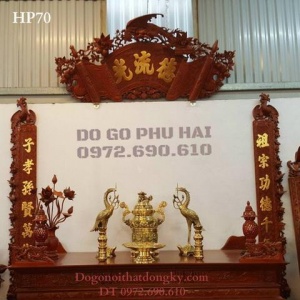 Mẫu Câu Đối Cuốn Thư Phượng Dát Vàng 98k Đẹp Nhất HP.70