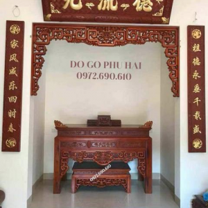 Hoành Phi Câu Đối Giá Rẻ Furniture Đồ Thờ Đồng Kỵ HP84