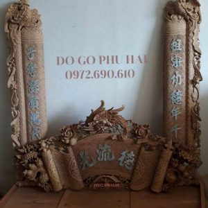 10 Bộ Cuốn Thư Câu Đối Khảm Trai - Dogodongky.net.vn HP87