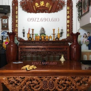 Nơi Bán Bộ Cuốn Thư Câu Đối Chữ Dát Vàng Tại Thái Bình HP.94