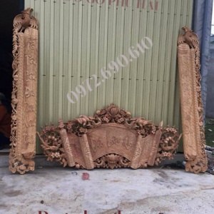 Bán Bộ Câu Đối Cuốn Thư Chữ Thư Pháp Dát Vàng Tại TP HCM HP.95