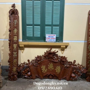 Nơi Bán Bộ Cuốn Thư Câu Đối ( ĐỨC LƯU QUANG - Dát Vàng ) Tại TP Phú Thọ HP.99