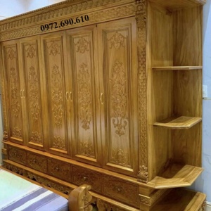 Mẫu Tủ Để Quần Áo Đẹp, Thiết Kế Mới Nhất Năm 2021 TA.59