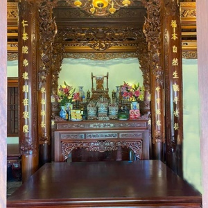 02 Mẫu Cửa Võng Đẹp Cho Nhà Thờ Dòng Họ CV.07