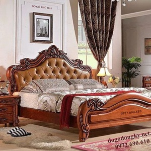 Mẫu Giường Ngủ Đẹp - Đẳng Cấp Quí Tộc, Sang Trọng GN.217
