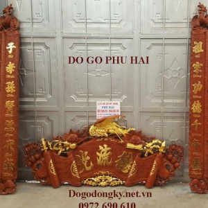 Mẫu Liễn Thờ - Cuốn Thư Câu Đối Chữ Nho Thờ Gia Tiên HP.112 