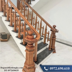 Giá Thi Công Tay Vịn Cầu Thang – 20+ Mẫu Đẹp Năm 2025 TVCT03