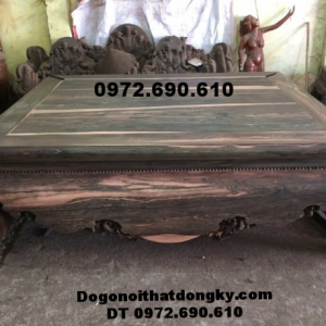 Sập Gỗ Mun Hoa, Sập Quí Hiếm Cho Đại Gia SG26