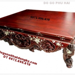 Sập gụ, Sập đục ba thành SG1