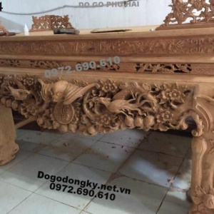 Bàn Thờ Mẫu Đẹp Kích Thước Lỗ Ban Chuẩn ST.134