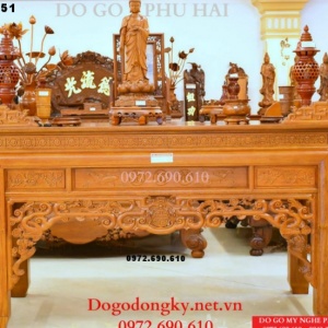 Noi Ban BAN THO GO MIT Chinh Hang, Chat Luong, Gia Re ST151