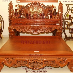 ►Ban Tho Tôo Tien Go Gu Đẹp Mẫu Tứ Linh ST159