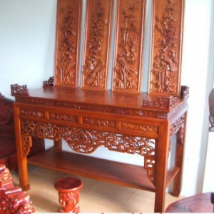 Bàn thờ ngũ phúc ,do go my nghe ST20