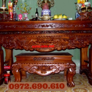 Sập thờ gia tiên - Án gian tứ linh ST31