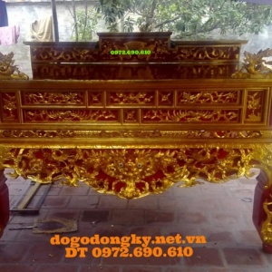 Án gian sơn son thếp vàng STV2