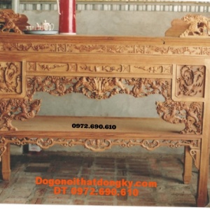 Bàn thờ cúng - Án gian ngũ phúc ST50