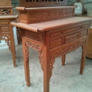 Bàn thờ cho phòng thờ nhỏ kiểu nhị cấp ST97