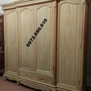 Bán Tủ Quần Áo Giá Rẻ, Tủ Áo Đẹp 3 Buồng TA.21