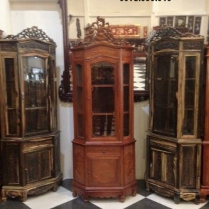 Mẫu tủ góc đẹp, kệ góc bày rượu giá rẻ TG-10