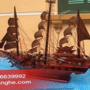 Thuyền buồm gỗ phong thủy mỹ do phú hải sx TB04