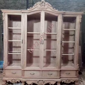 Tủ Rượu Gỗ Đẹp Sang Trọng, Kệ Bày Rượu Phòng Khách TR.24