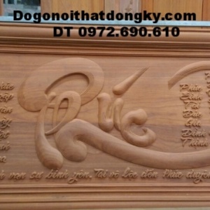 Tranh chữ Phúc bằng gỗ, Tranh gỗ mỹ nghệ T22