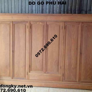 Tủ Áo Gỗ Hương, Tủ Quần Áo 6 Cánh Dogodongky.net.vn TA.34
