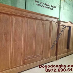 Mẫu Tủ Quần Áo Đẹp 3 Buồng, 4 Cánh 6 cánh TA.40
