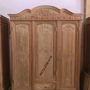 Nơi Bán Tủ Quần Áo 3 Cánh 3 Buồng Giá Rẻ TA.57