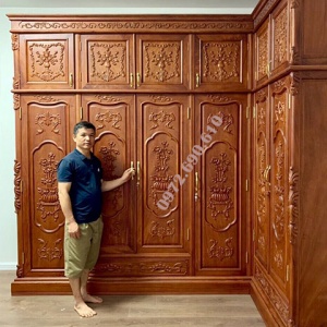 Mẫu Tủ Quấn Áo Thêm Chức Năng Đựng Đồ - Tủ Chồng Tủ TA.53