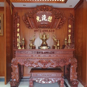 Nơi Sản Xuất Bàn Thờ Và Vách Ngăn Phòng Thờ Uy Tín 30 Năm