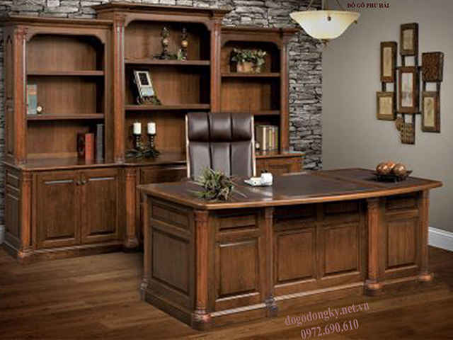 ban ghe giam doc go gu