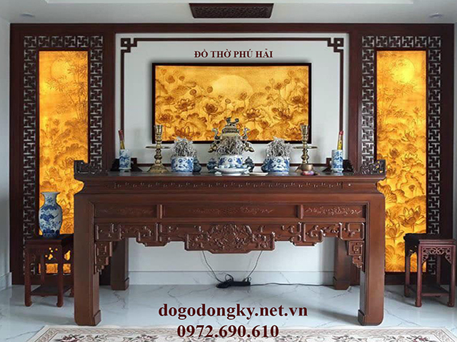 V&aacute;ch ngăn cnc ph&ograve;ng thờ