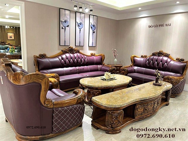 Bộ sofa tân cổ điển đẹp