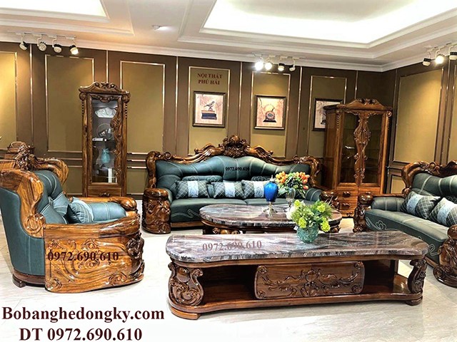 bàn ghế sofa hoàng gia