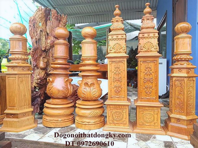 Trụ cầu thang mãu đẹp