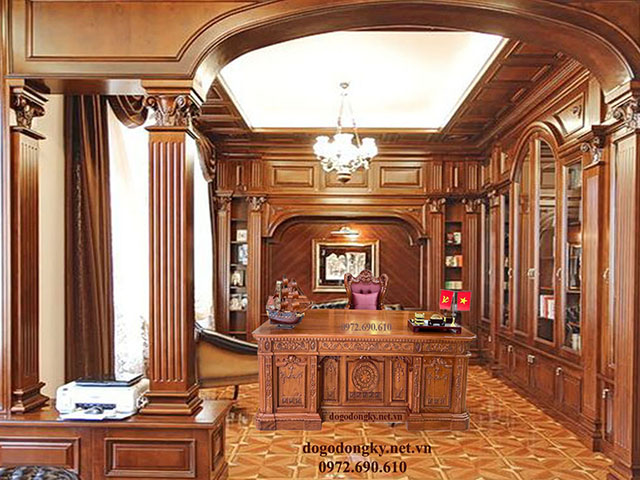 ban ghe lam viec go go do