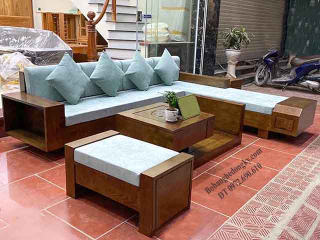 Bàn ghế sofa gỗ đẹp giá rẻ nhất