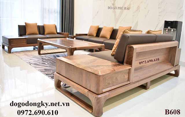 Bàn ghế sofa gỗ đẹp giá rẻ