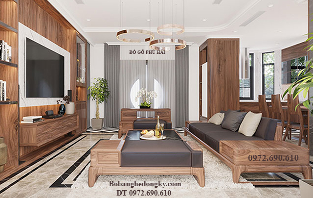 bộ bàn ghế sofa hiện đại 