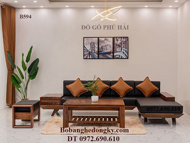 bàn ghế sofa gỗ hương đá