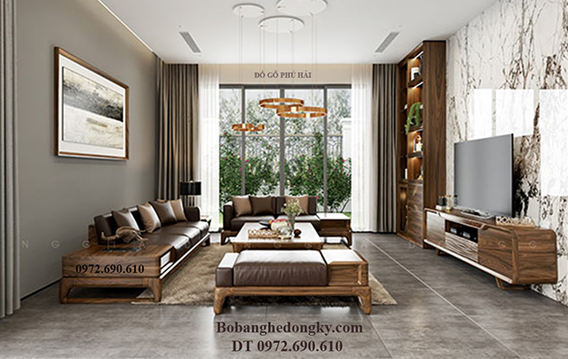 Bộ bàn ghế sofa phòng khách đẹp