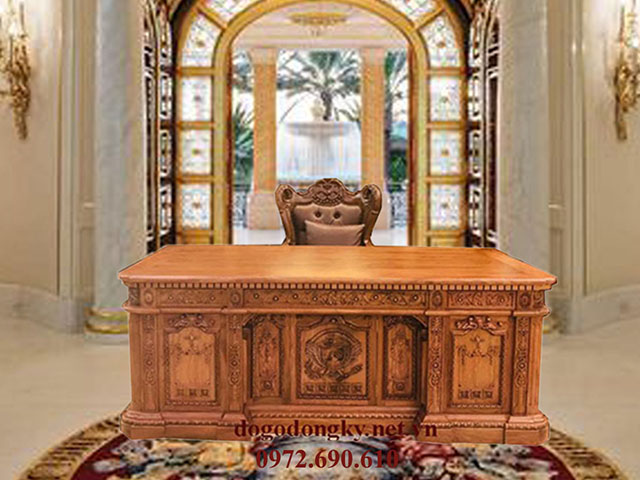 bàn làm việc sang trọng