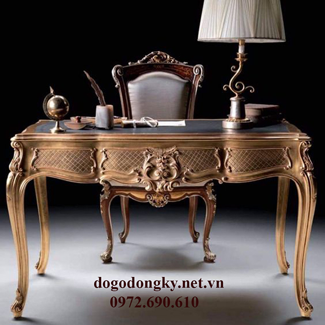 ban lam viec tan co dien ban lam viec tan co dien