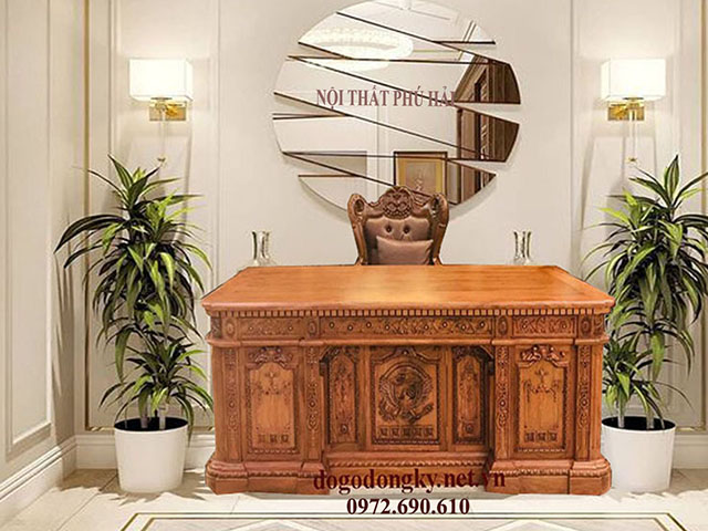 Bàn làm việc tân cổ điển