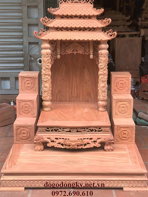 bàn thờ thần tài cột rồng bàn thờ thần tài cột rồng