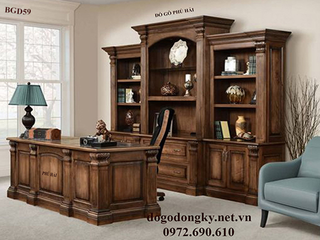 ban lam viec mau chau au