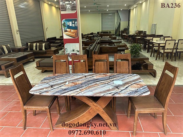 Bộ bàn ghế ăn gía rẻ Bộ bàn ghế ăn gía rẻ gỗ sồi nga