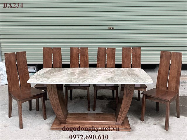 Bộ bàn ghế ăn gỗ tự nhiên Bộ bàn ghế ăn gỗ tự nhiên